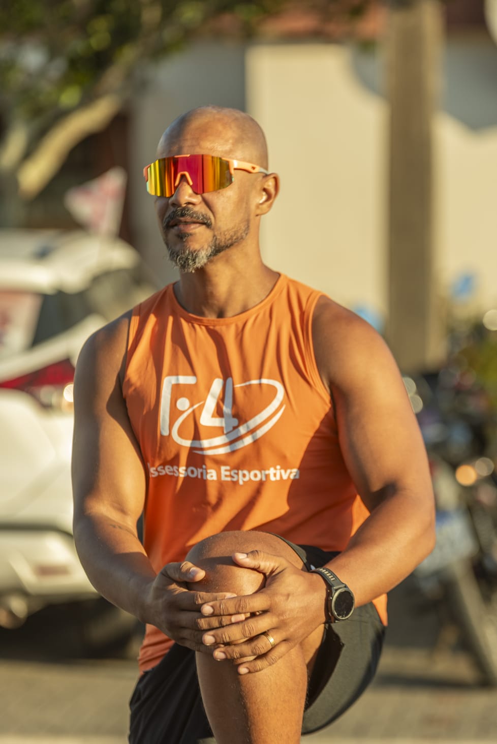 Professor Flavinho, responsável pela F4 Assessoria Esportiva
